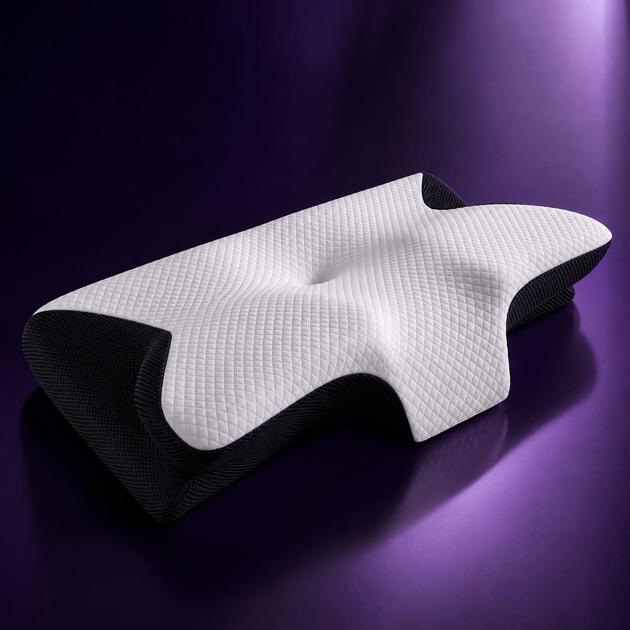 Anvara Contour Ergonomic Memory Foam Pillow