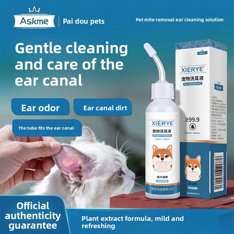 Pet Ear Cleaning Solution,